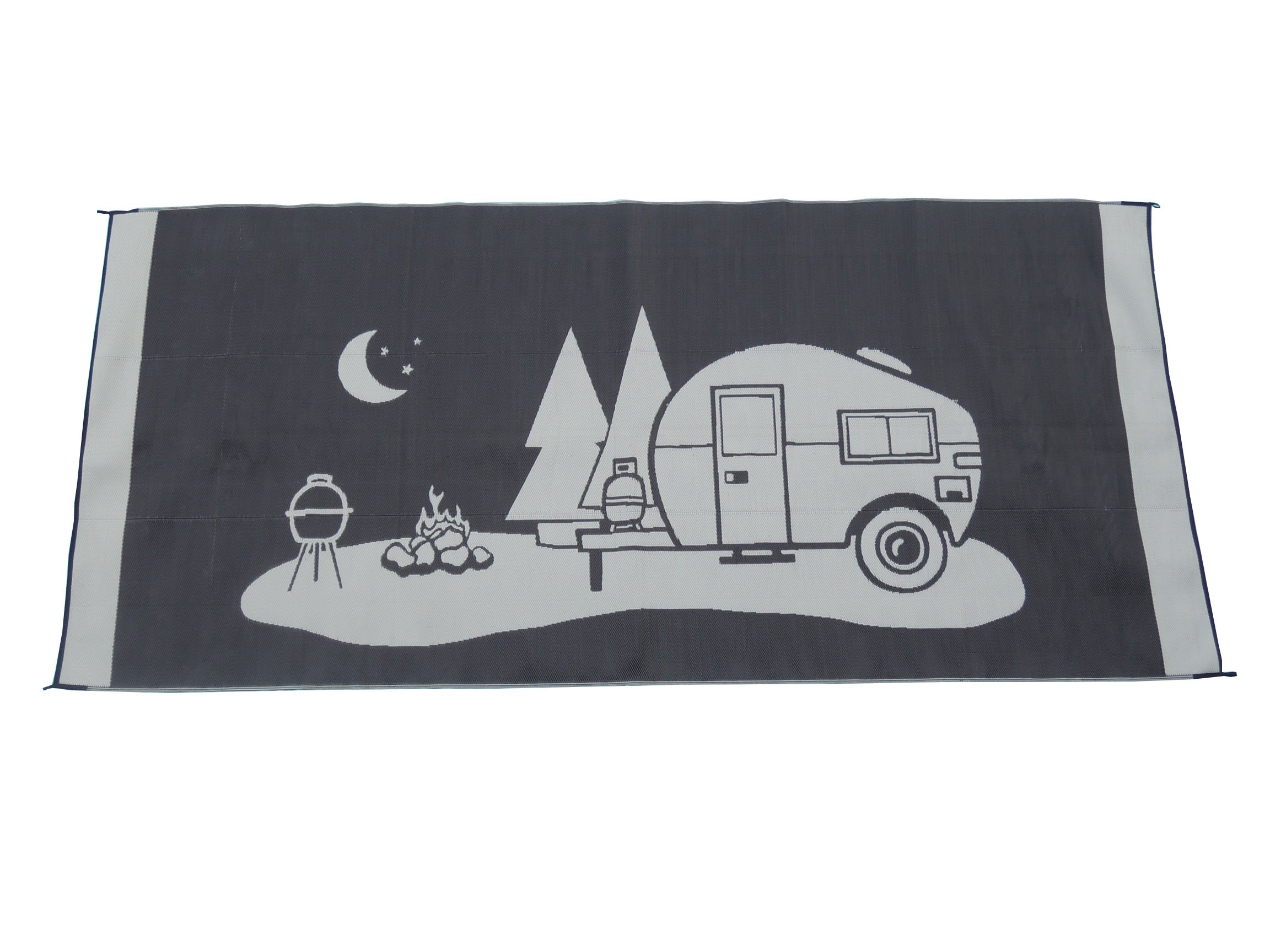 Snowbird Light Reversible Mat- Happy Camping