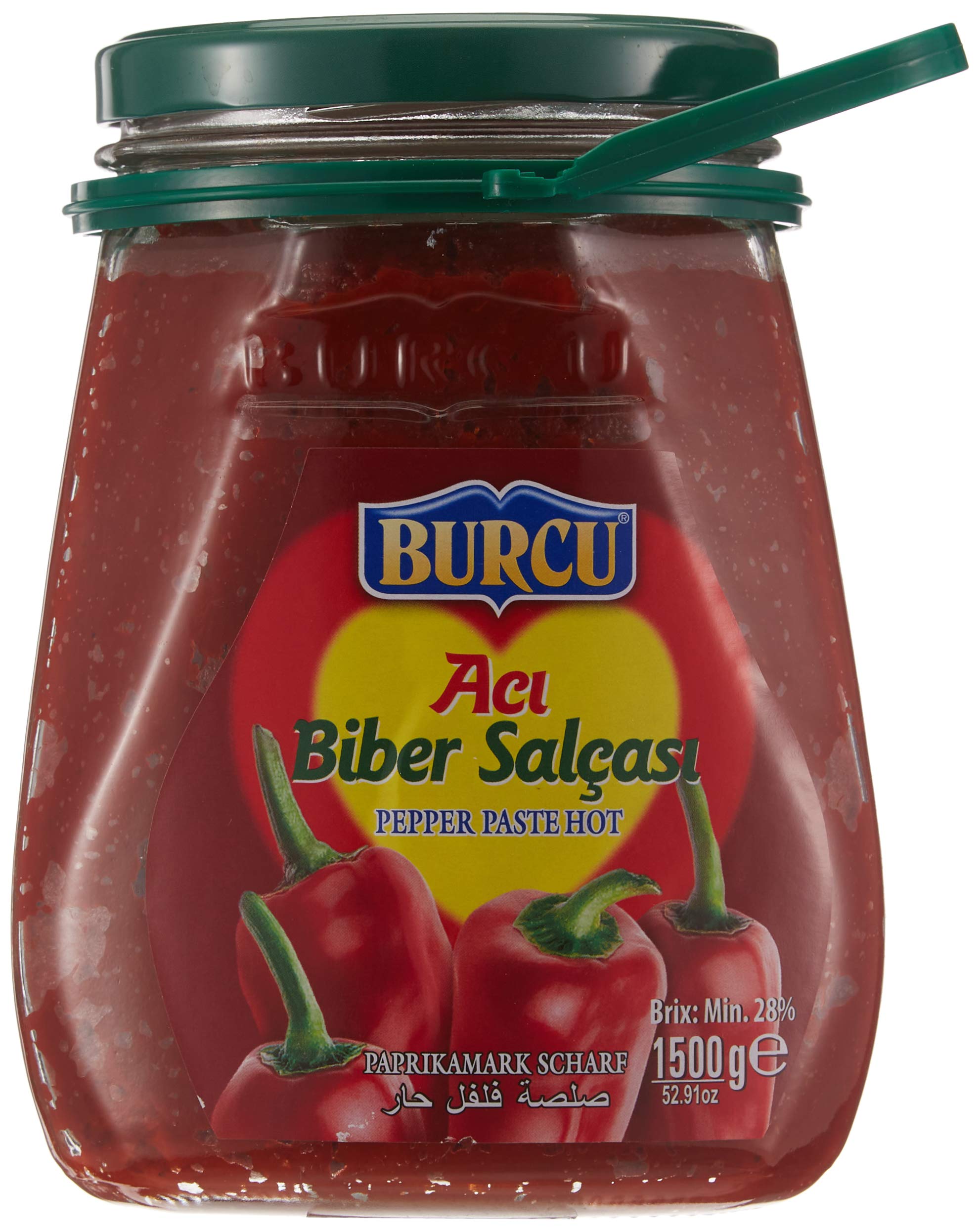 Burcu Gıda 1500 Gr Ev Tıpı Acı Bıber Salcası