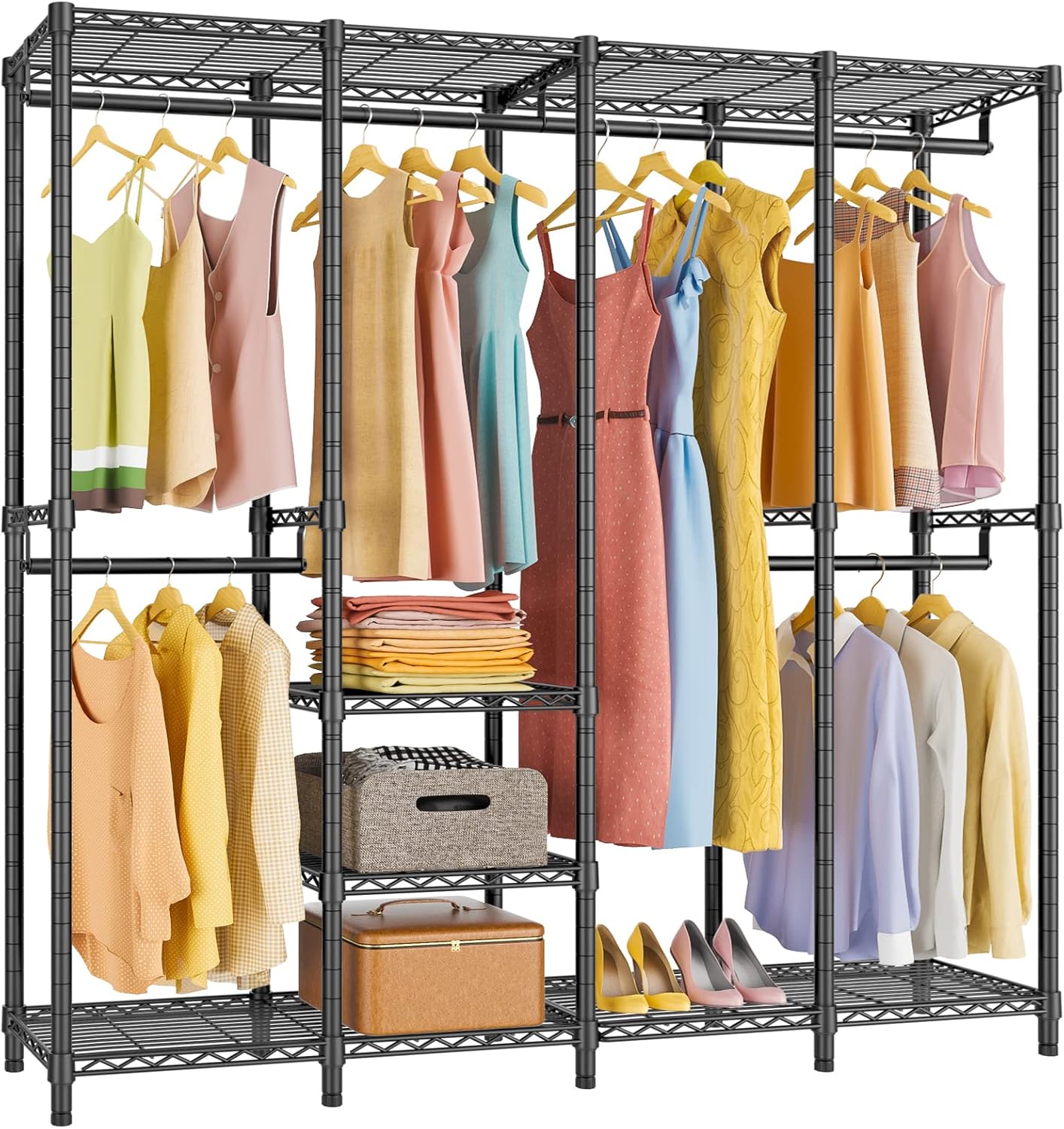 VIPEK V40 Garment Rack Heavy Duty Clothes Rack for Hanging Clothes ...