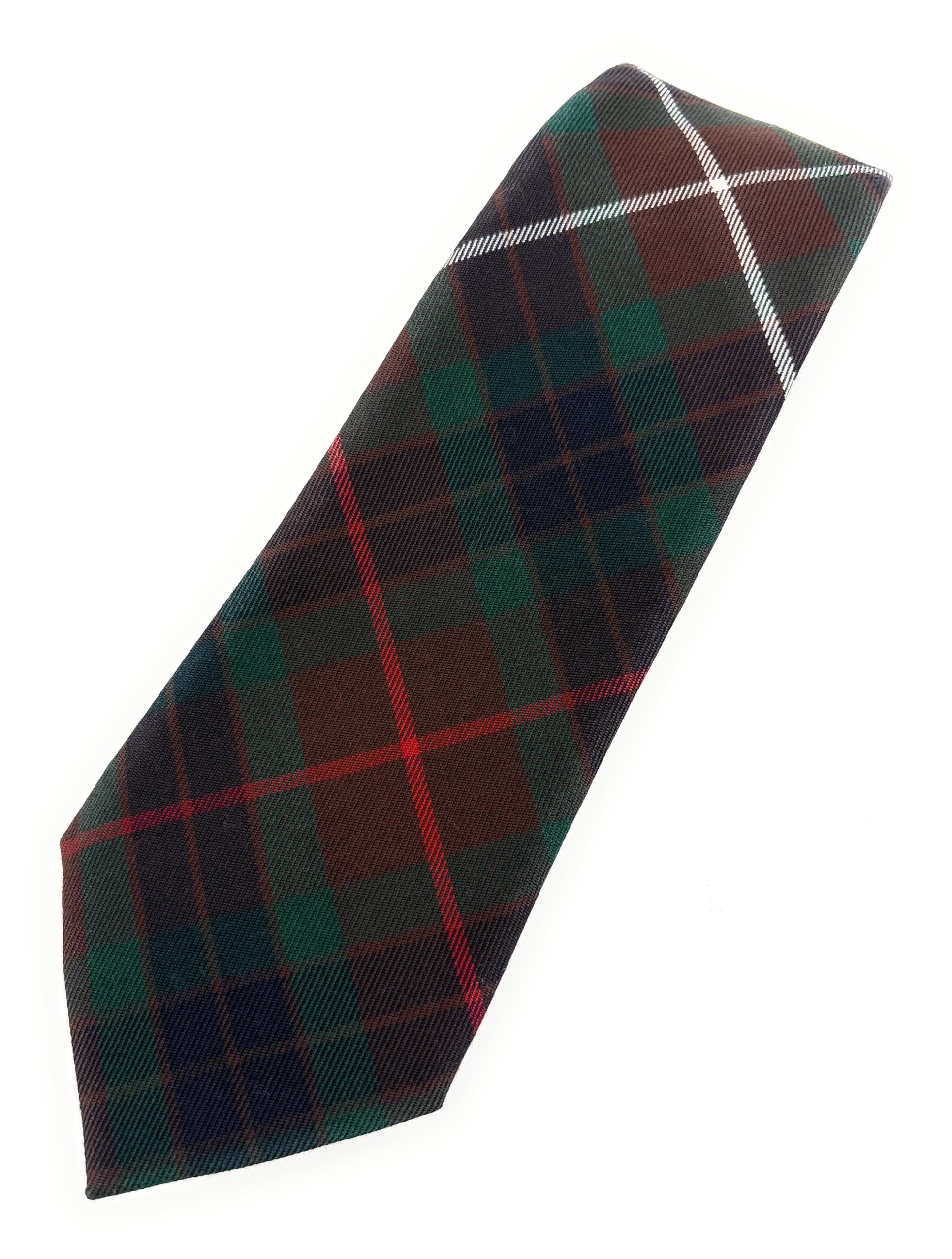 Scottish Essence Fraser Hunting Scottish Tartan Necktie, Traditional Clan Pattern, Made In Scotland, Multiple Tartans Available (Fraser Hunting)