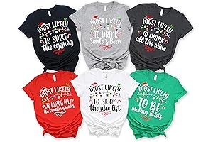 Christmas Shirts Most Likely To For Family