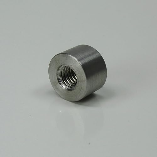 Miniatura 3 de Tapones de acero roscados rectos cortos de 3/8"-16 – Cantidad de 2 – Fabricado en los Estados Unidos – Piezas de fabricación DIY motocicleta Chopper