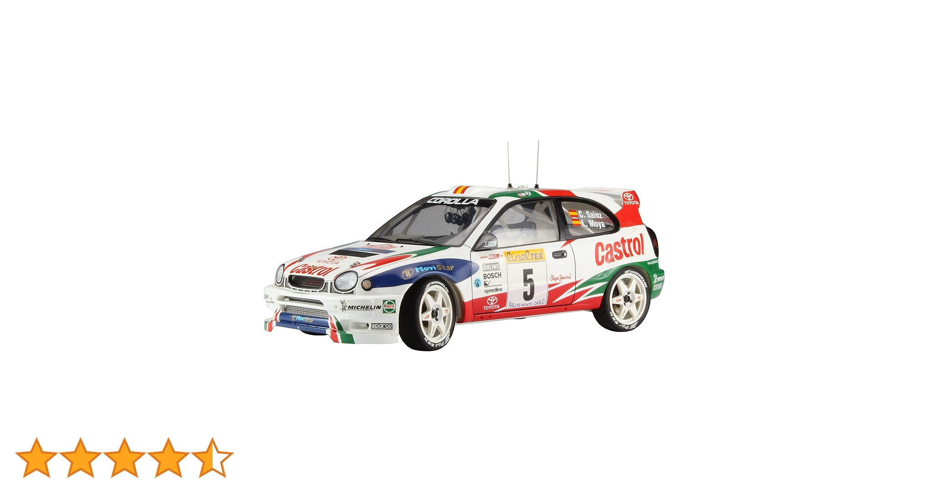 (未使用･未開封品)　ハセガワ 1/24 トヨタ カローラWRC 1998 モンテカルロ ラリー ウィナー プラモデル 20266 wyeba8q Amazon | ハセガワ 1/24 トヨタ カローラWRC 1998 モンテカルロ