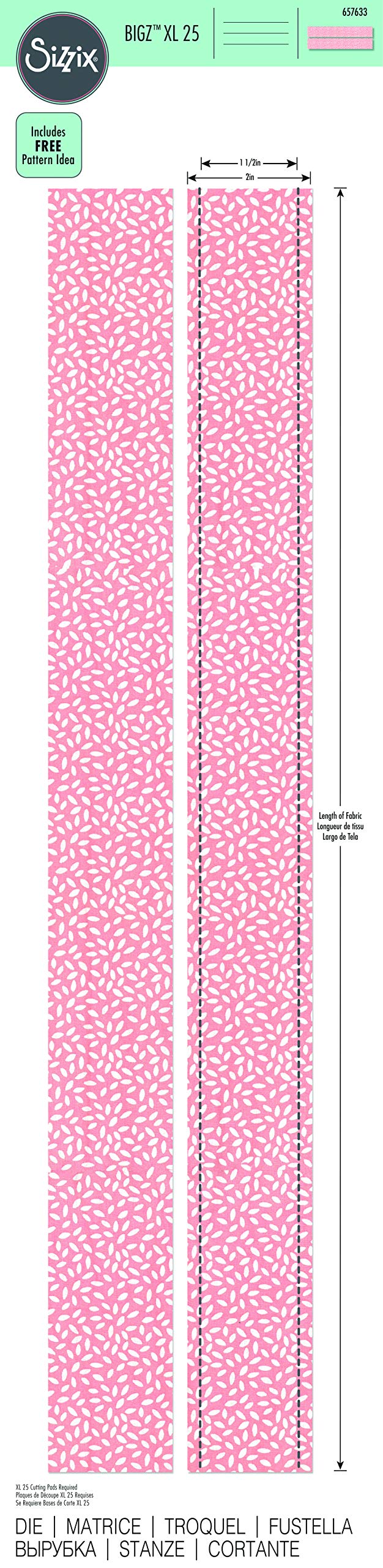 Amazon.com: Sizzix Bigz Die Strips 657633, 2
