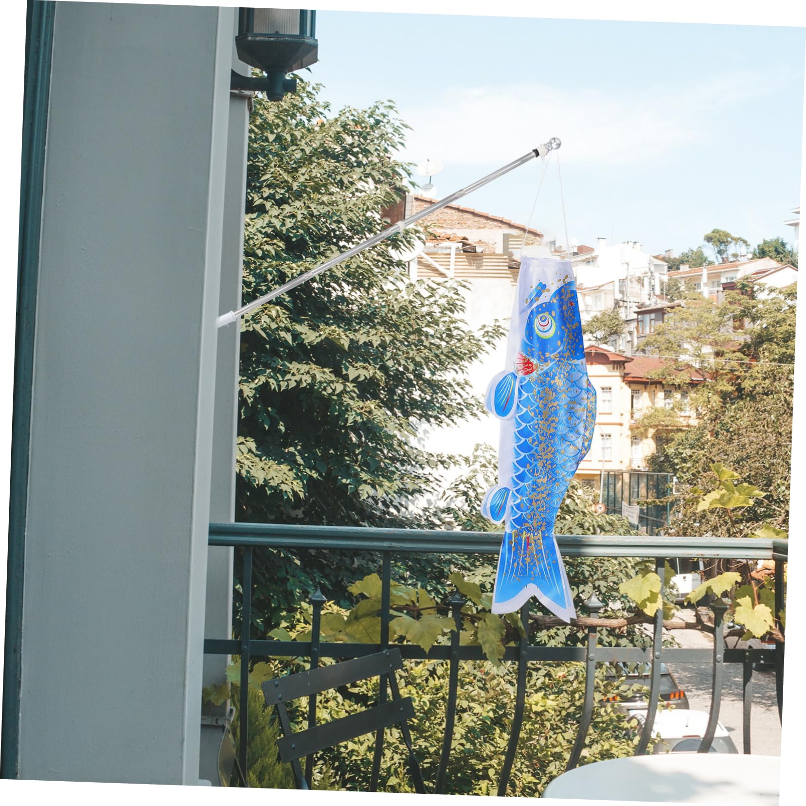 Amazon.co.jp: Toddmomy 鯉のぼり吊り飾り 屋外用魚の吹流し 装飾用 