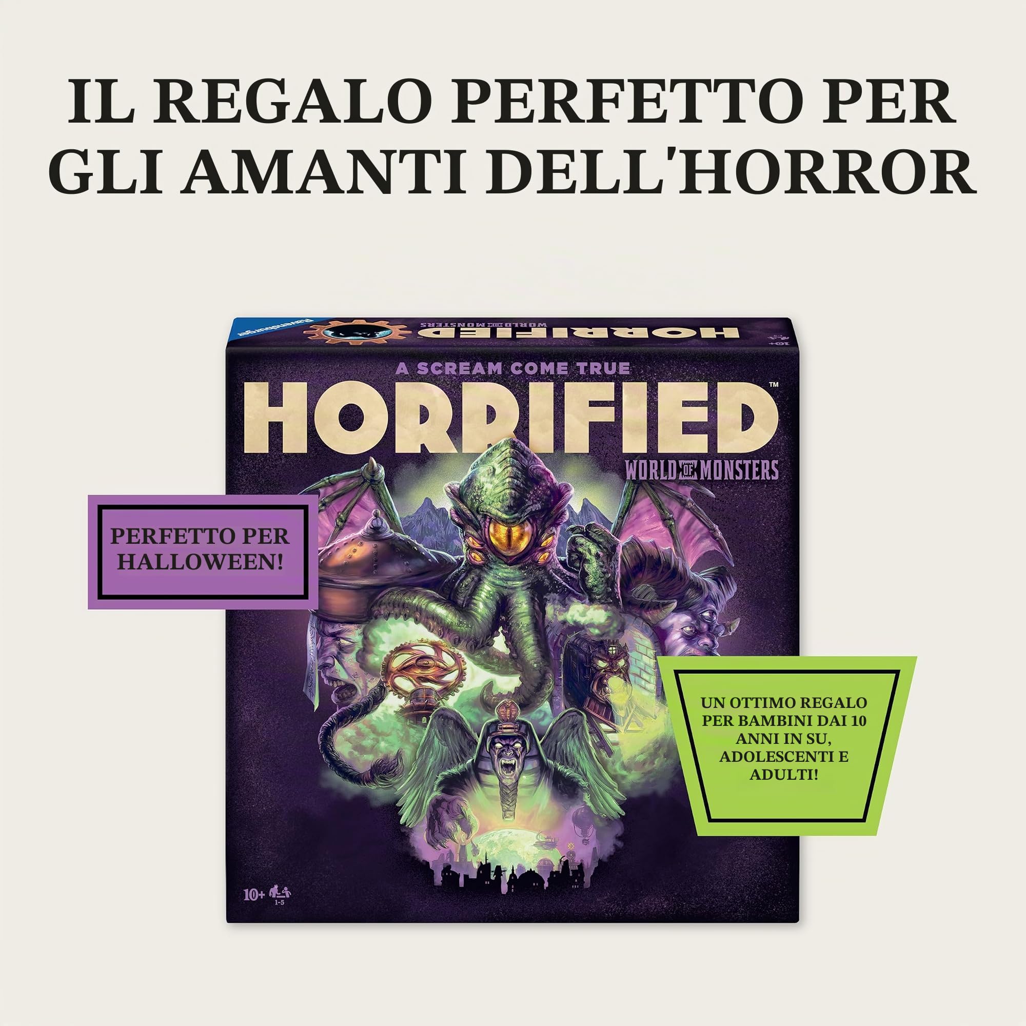 Mondo inorridito dei mostri
