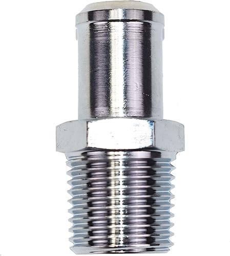 Miniatura 1 de A-Team Performance - Bomba de agua y colector de admisión de 12" Npt a 58" Manguera - Compatible con Chevrolet V8, cromo