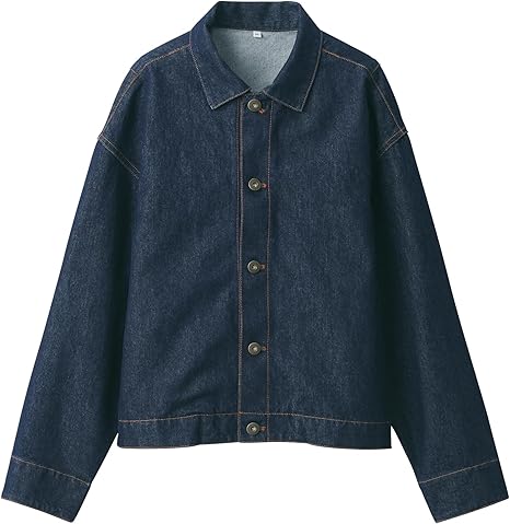 Amazon | 無印良品 婦人 和紙混デニムジャケット レディース BG1RMA4A Amazon | 無印良品 婦人 和紙混デニムジャケット レディース BG1RMA4A