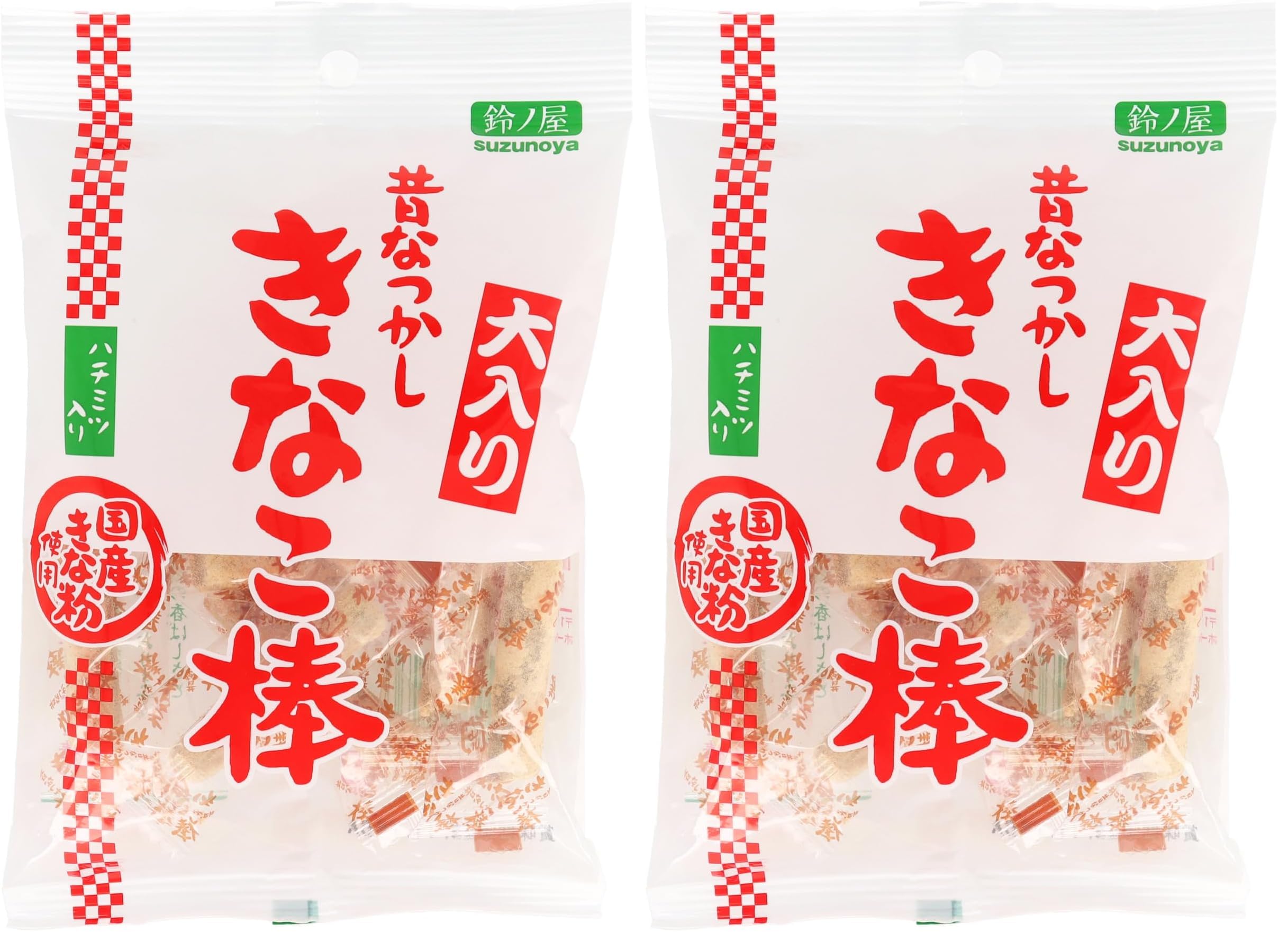 Amazon.co.jp: 鈴ノ屋 大入りきなこ棒 45g×10袋 (× 2) : 食品・飲料・お酒