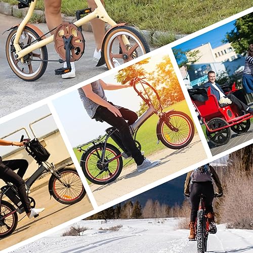 Miniatura 4 de MAKELEN Neumático de bicicleta de 20 pulgadas26 x 3 pulgadas4 pulgadas compatible con neumático de bicicleta de repuesto para bicicleta de montaña y