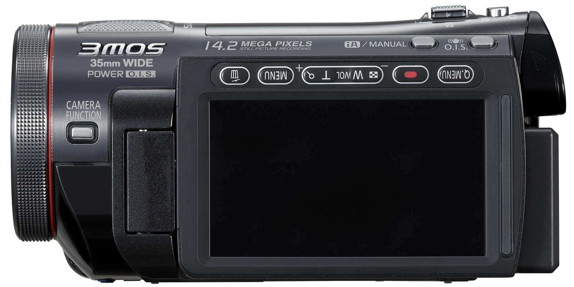 Panasonic HDC-SD707EG-K Full-HD Camcorder (SD/SDHC/SDXC-Karte, 12-fach optischer Zoom, 7,6 cm (3 Zoll) Display, USB 2.0) schwarz