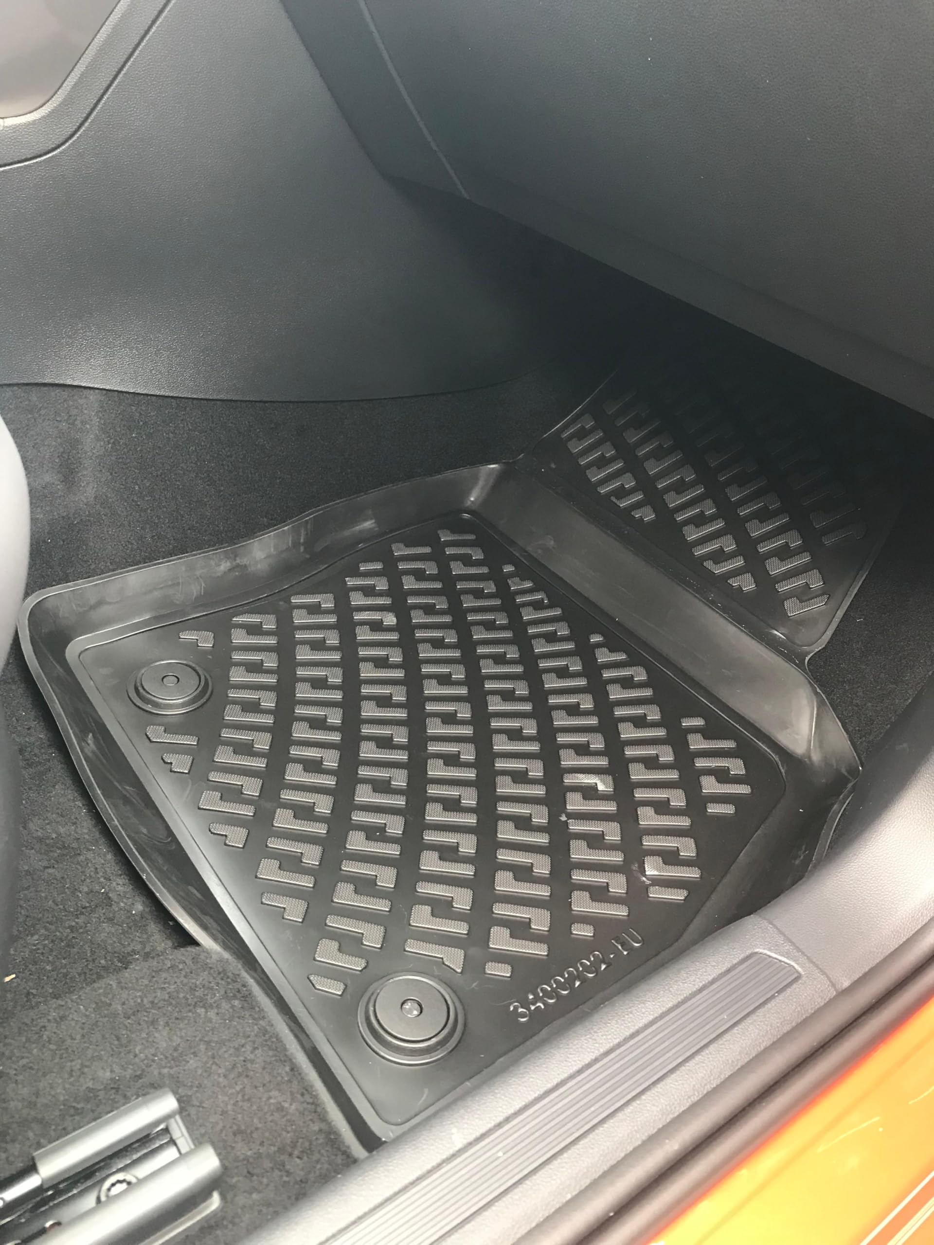 Trimak Passgenau 3D Fussmatten & Untere Kofferraumwanne Auto Set Kompatibel mit Volkswagen T-Cross ab 2019 Auto Zubehör Gummimatten & Kofferraummatte Autos TPE Allwetter Geruchlos rutschfest