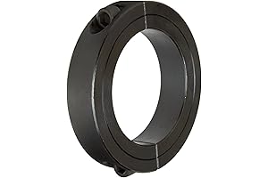 2C-200 Black Oxide Plated Steel Two-Piece Clamping Collar: Unwavering Support for Demanding Applications