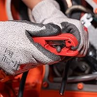 Vista 8 de iCrimp ICP-240 Cable Stripper for AWG 12 to 4/0 Round Cables, Radial Wire Stripper with 2 Extra Blades