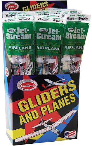 Miniatura 3 de Guillow Six 55 Jetstream Flying Balsa Aviones de juguete de madera