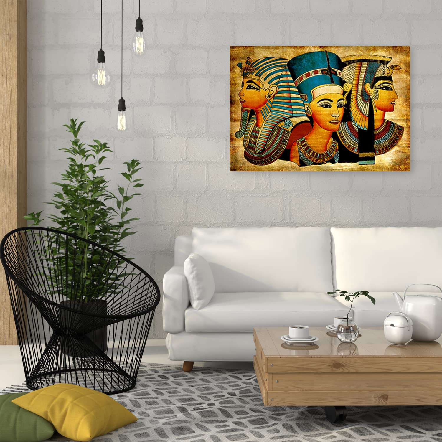 Murando Impression Sur Toile Intissee Carte Du Monde 225X112 Cm Impression Sur Toile Image 5