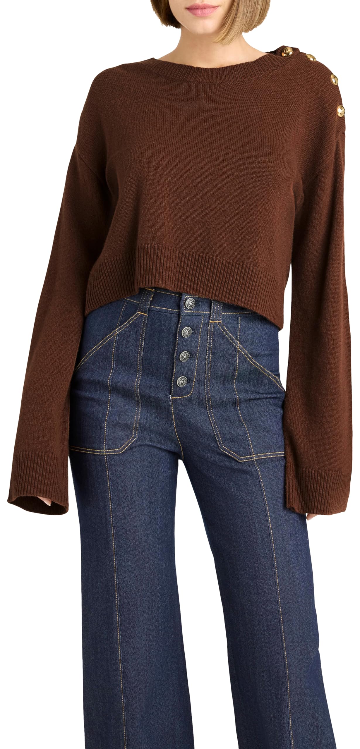 Cinq Sept Womens Marla Cashmere Pullover