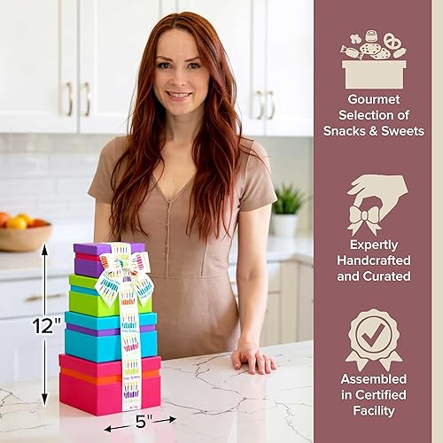 Miniatura 6 de Torre del regalo de los Basketeers de Broadway, deseos del feliz cumpleaños