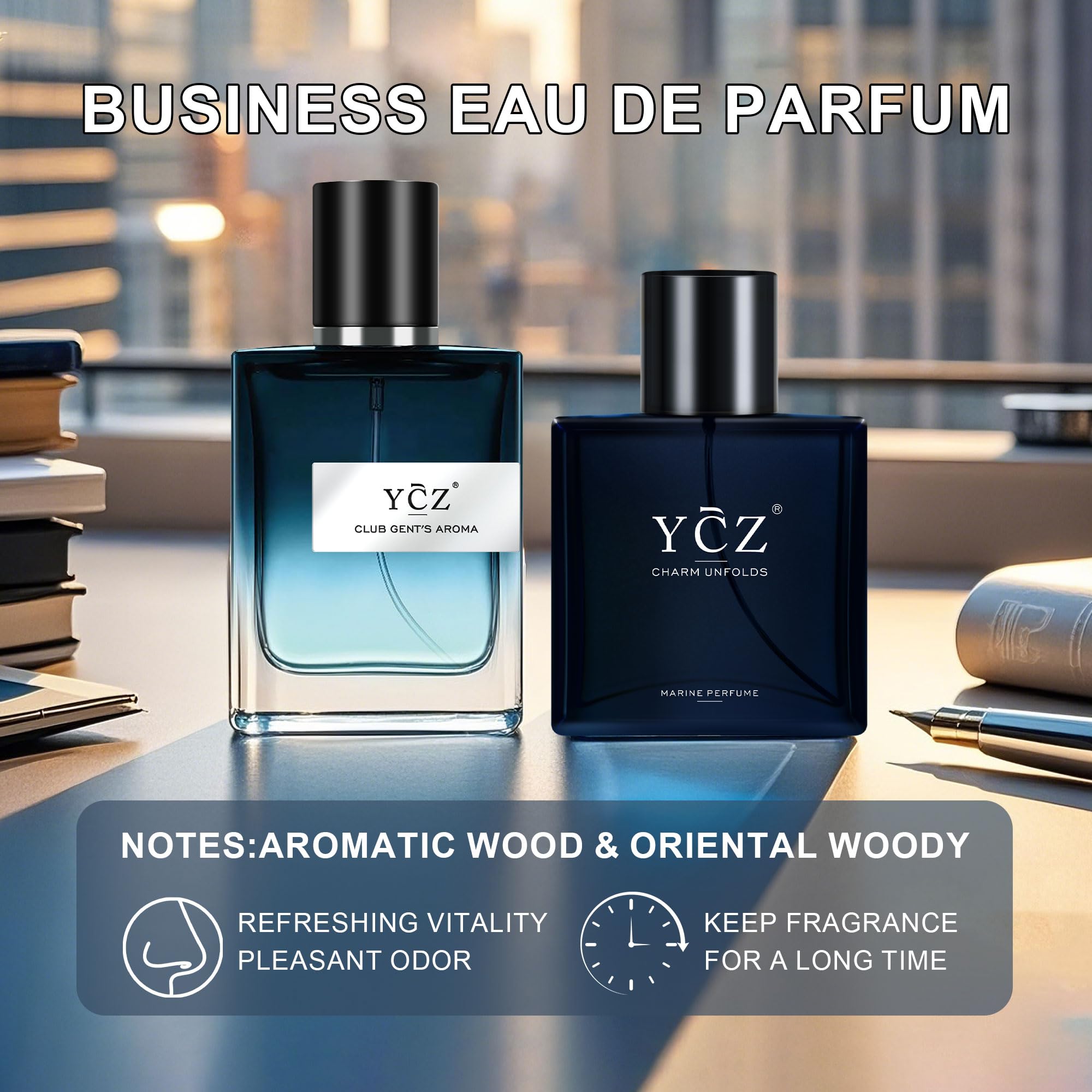 Amazon.com : Ycz Eau de Parfum Ocean Club Perfume Set, 1.7oz
