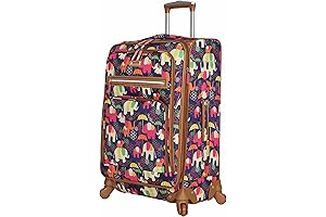24" Elephant Rain Expandable Spinner Luggage