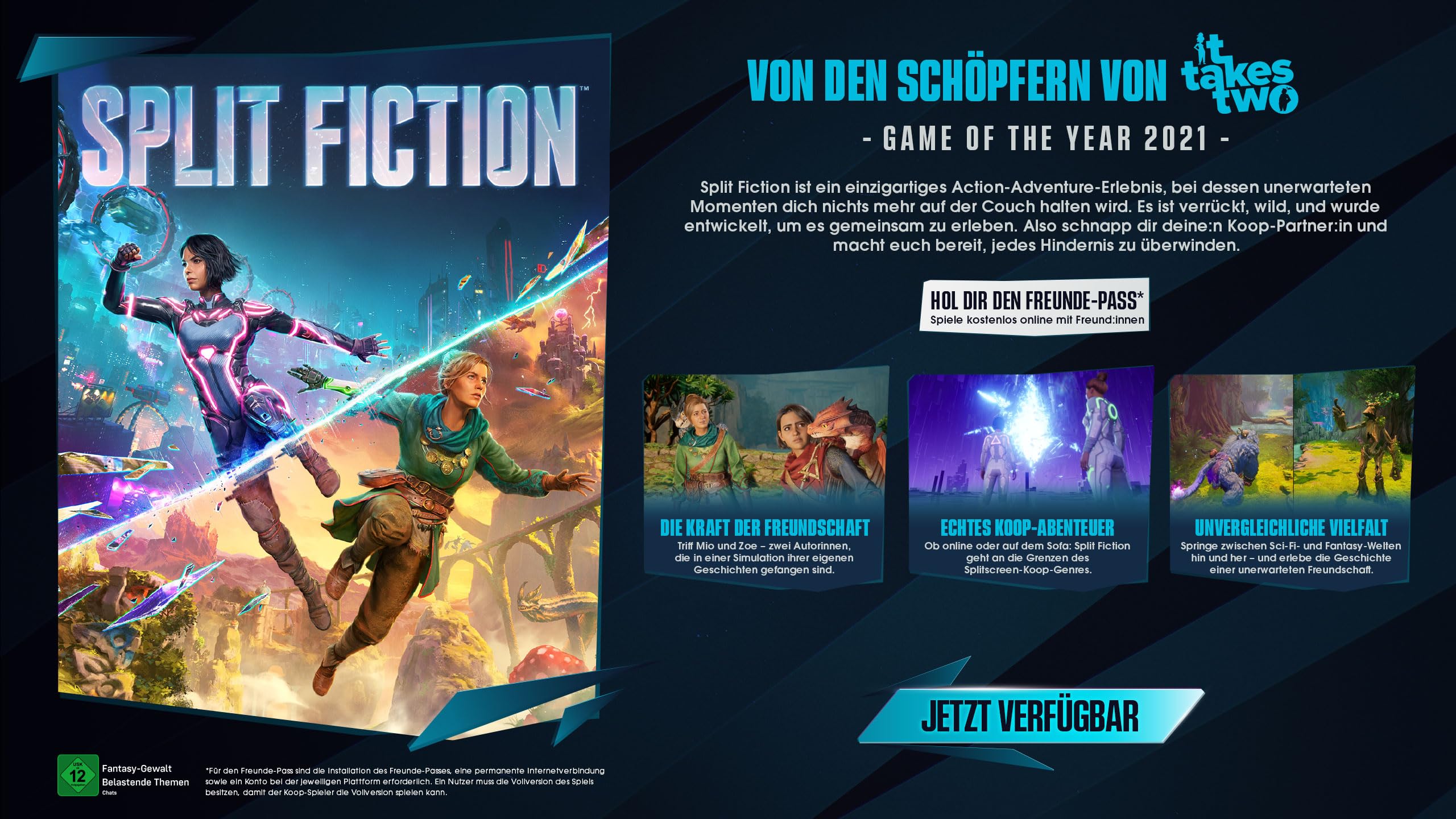 Split Fiction PS5 Deutsch