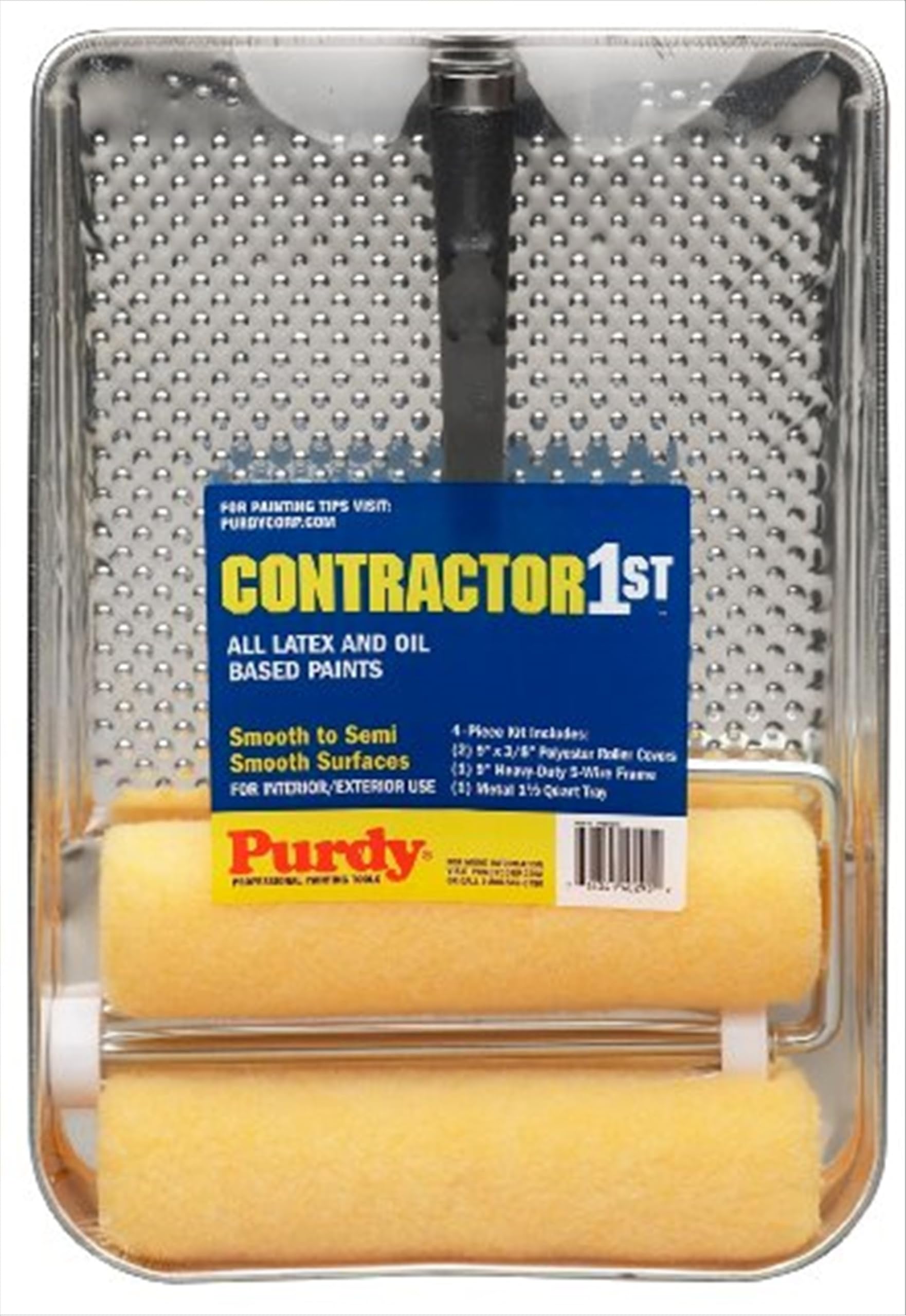 Purdy 140810200 Contractor 1st 4 Piece Paint Kit