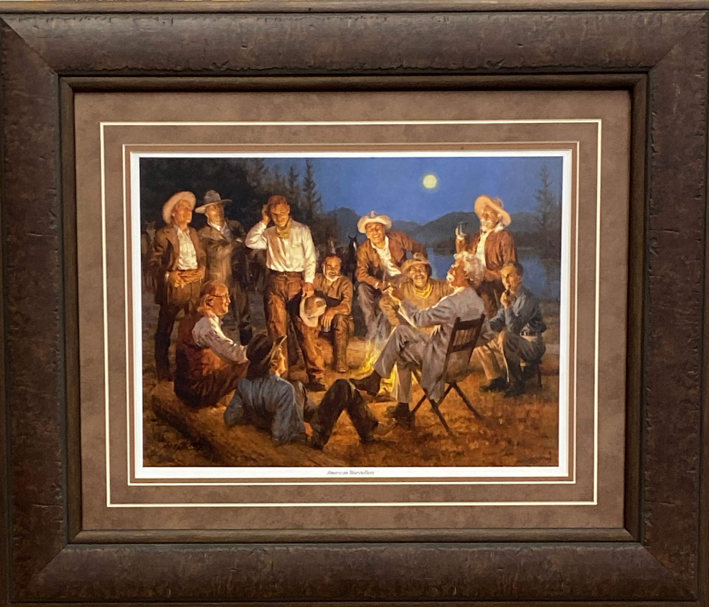 Andy Thomas American Storytellers Framed Signed