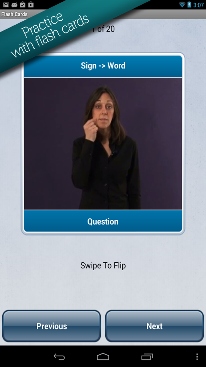 Learn American Sign Language App on Amazon Appstore