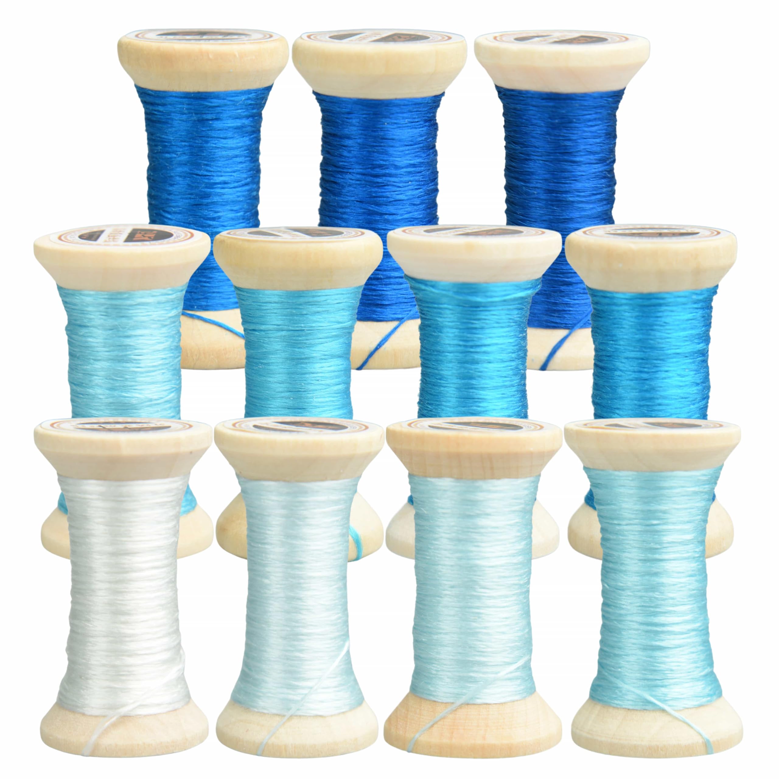 MINGGUXIUYI Natural 100% Mulberry Handmade Embroidery Silk Thread Silk Floss (29)