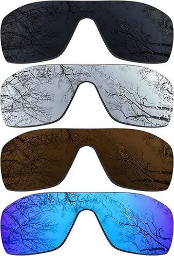 Miniatura 12 de ToughAsNails 3 pares de lentes de repuesto polarizadas para Oakley Oil Rig Pack-BS25