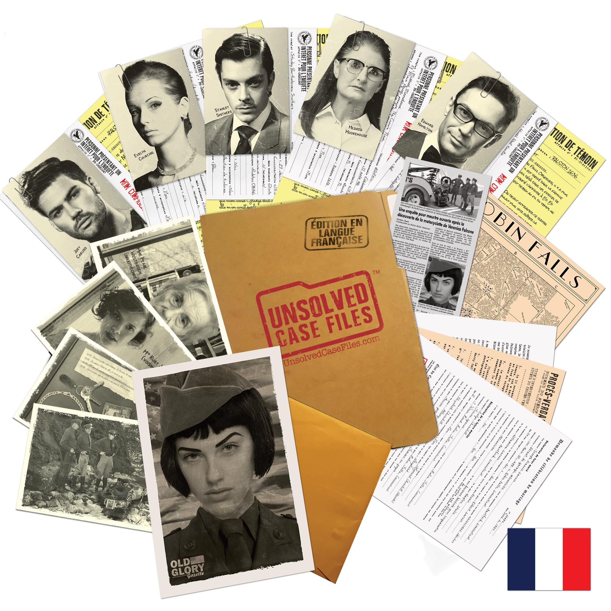 Jeu D'enquête - Affaire Non Résolue : Le Meurtre D'une Millionnaire - Dossier Avec 29 Preuves - Pour 1 à Plusieurs Joueurs, à Partir De 14 Ans