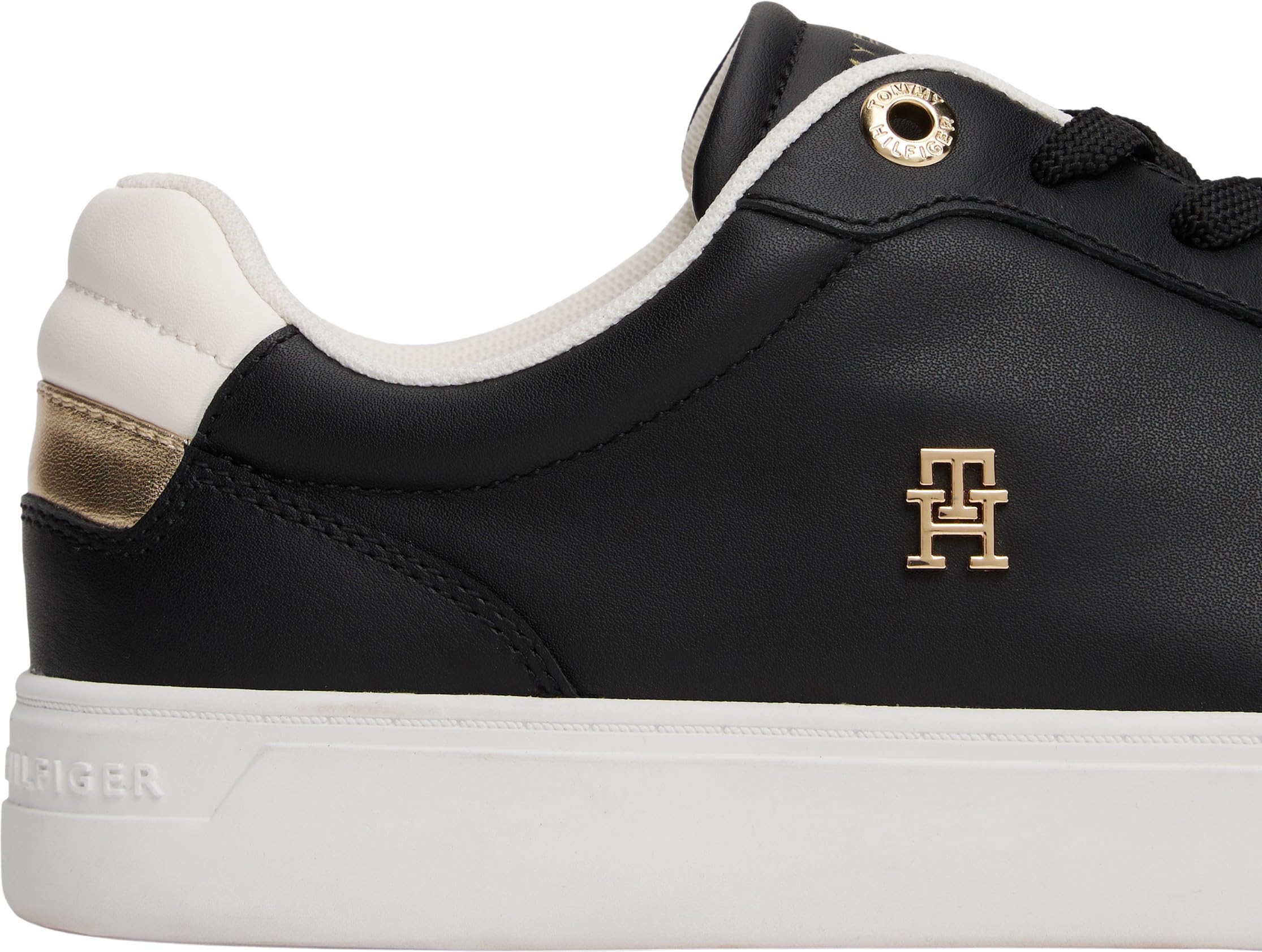 Tommy Hilfiger Damen Cupsole Sneaker Essential Elevated aus Leder