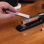 Swingline Durable 646 Desk Stapler, 25-Sheet Capacity, Anvil Rotates, Black (7471164601)