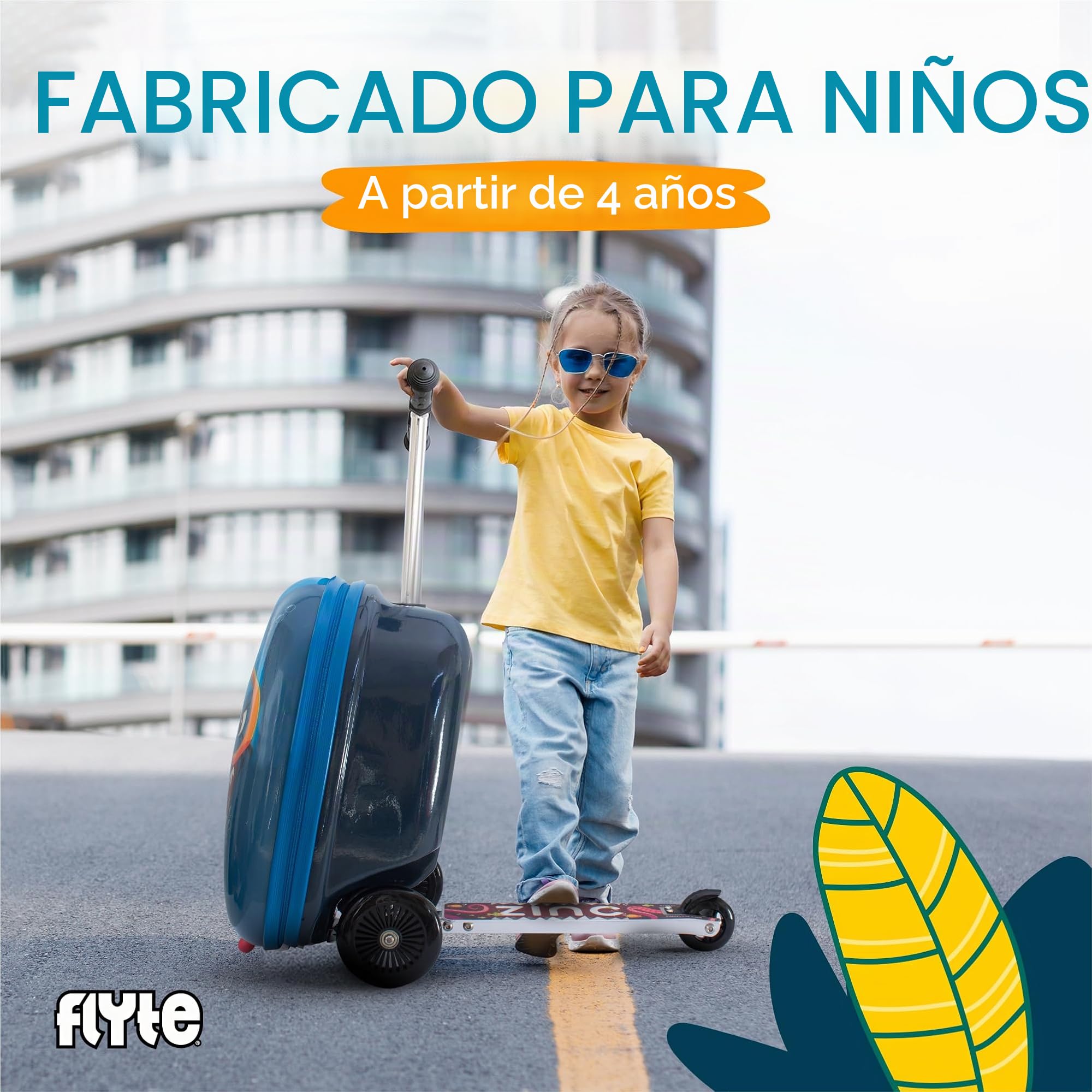 Flyte Maleta Midi para Scooter de 18 Pulgadas