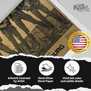 Amazon.com: City Rockers The Clash Vintage Punk Rock Concert