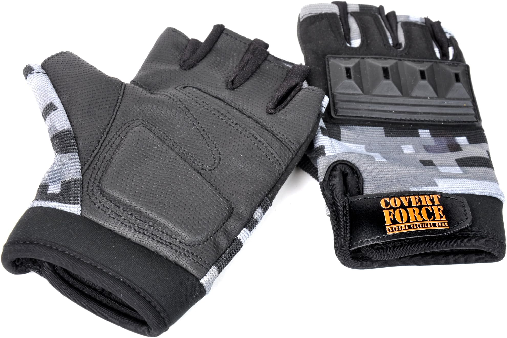Covert Force Fingerless Tactical Gloves