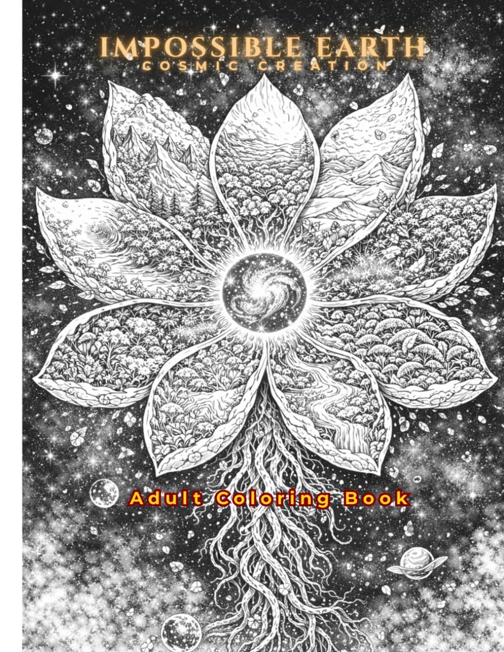 Impossible Earth: Cosmic Creation (Impossible Earth Coloring Series)