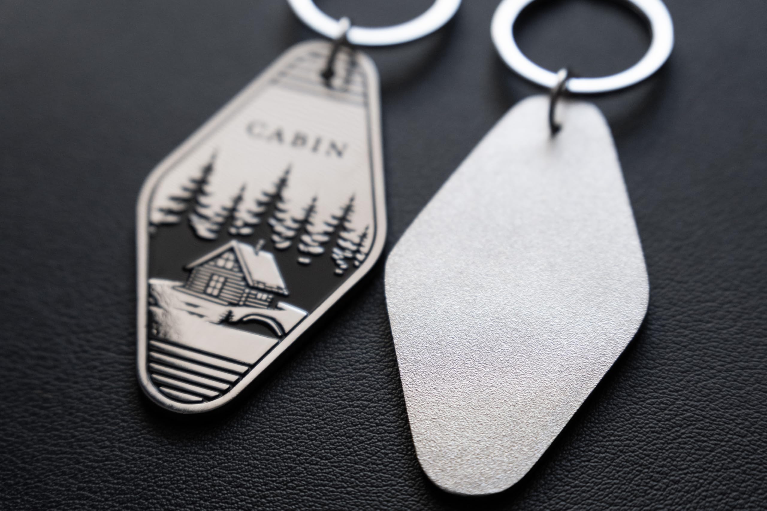 Vacation Home Keychain - Metal Key Chain