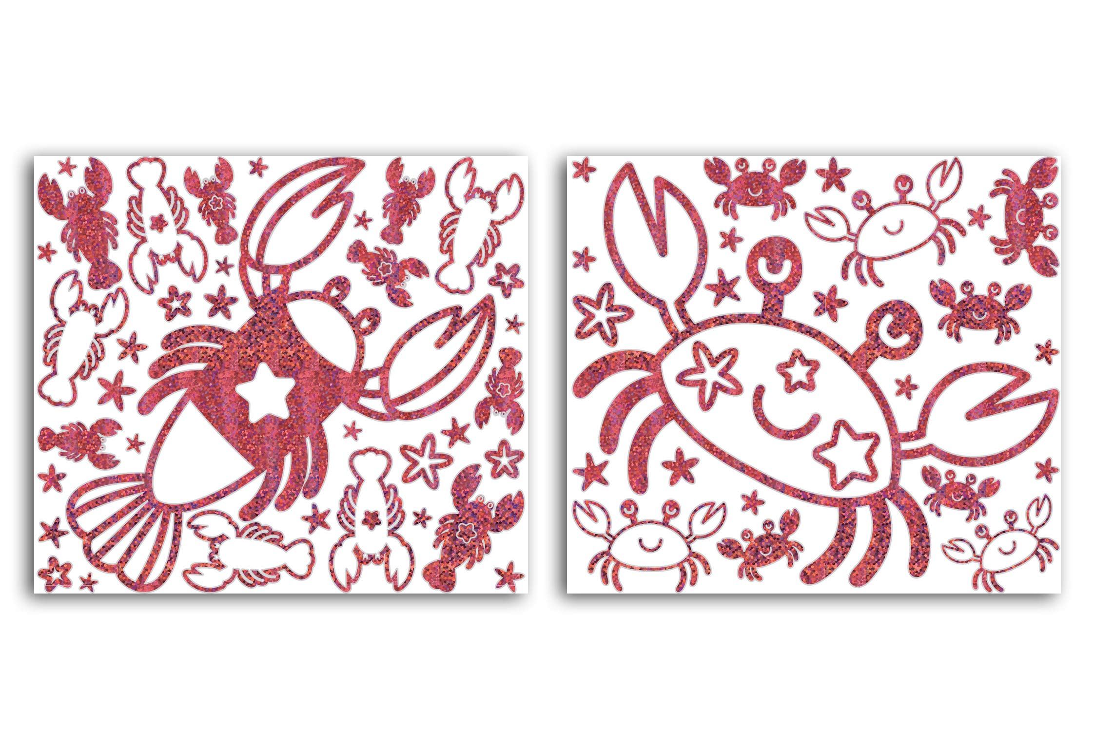 DraEGER Paris 1886-60 pegatinas en relieve para el mar Homard, rojo irisado, no aplicable