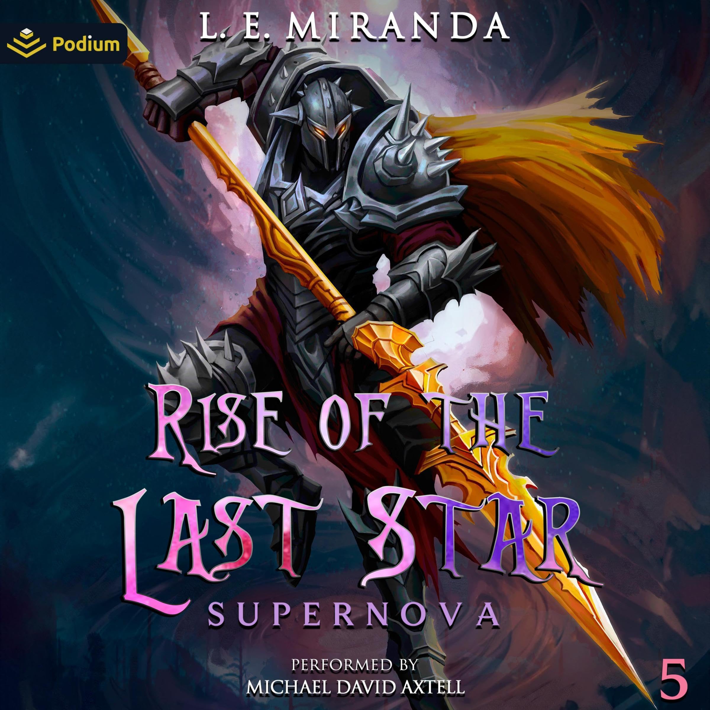 Cover art for Supernova: Rise of the Last Star, Book 5