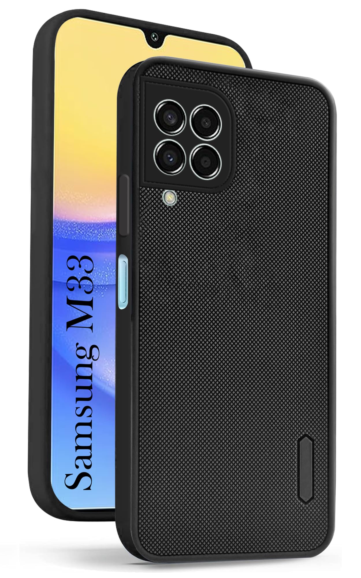Jkobi Back Cover Case for Samsung Galaxy M33 5G (Textured Grip Design | Camera Protection | Slim and Light Weight | Soft Touch and Feel | Black) (B0D118VM5X) Amazon Price History, Amazon Price Tracker