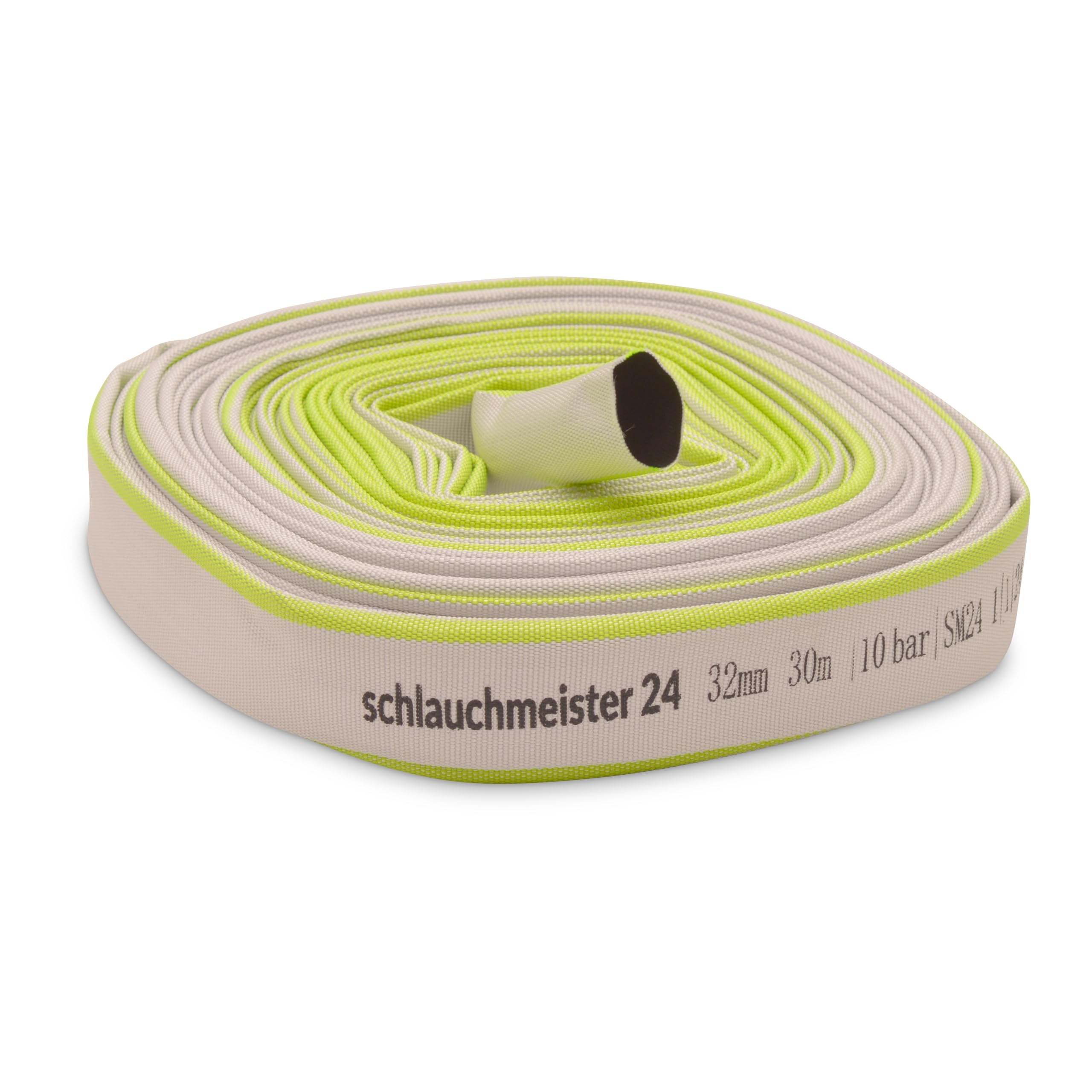 Ø 32 mm - 1 1/4 pouce, 30 mètres, tuyau en tissu | Tuyauterie industrielle | Tuyau de chantier | Tube plat