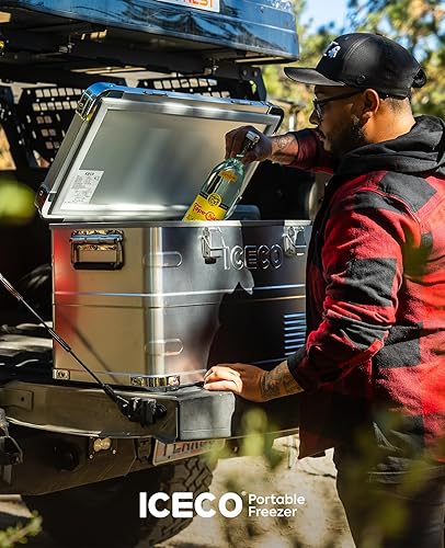 Miniatura 9 de ICECO APL35 - Refrigerador Congelador portátil de coche de 12 voltios, 37 cuartos de galón (30 litros), aluminio de uso ligero de 12 V, Nano