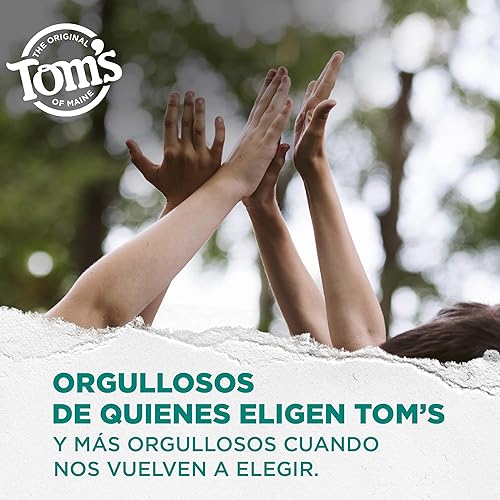 Miniatura 7 de Tom's of Maine Desodorante natural de larga duración sin aluminio para hombres, primavera de montaña, 2.8 onzas (el embalaje puede variar)