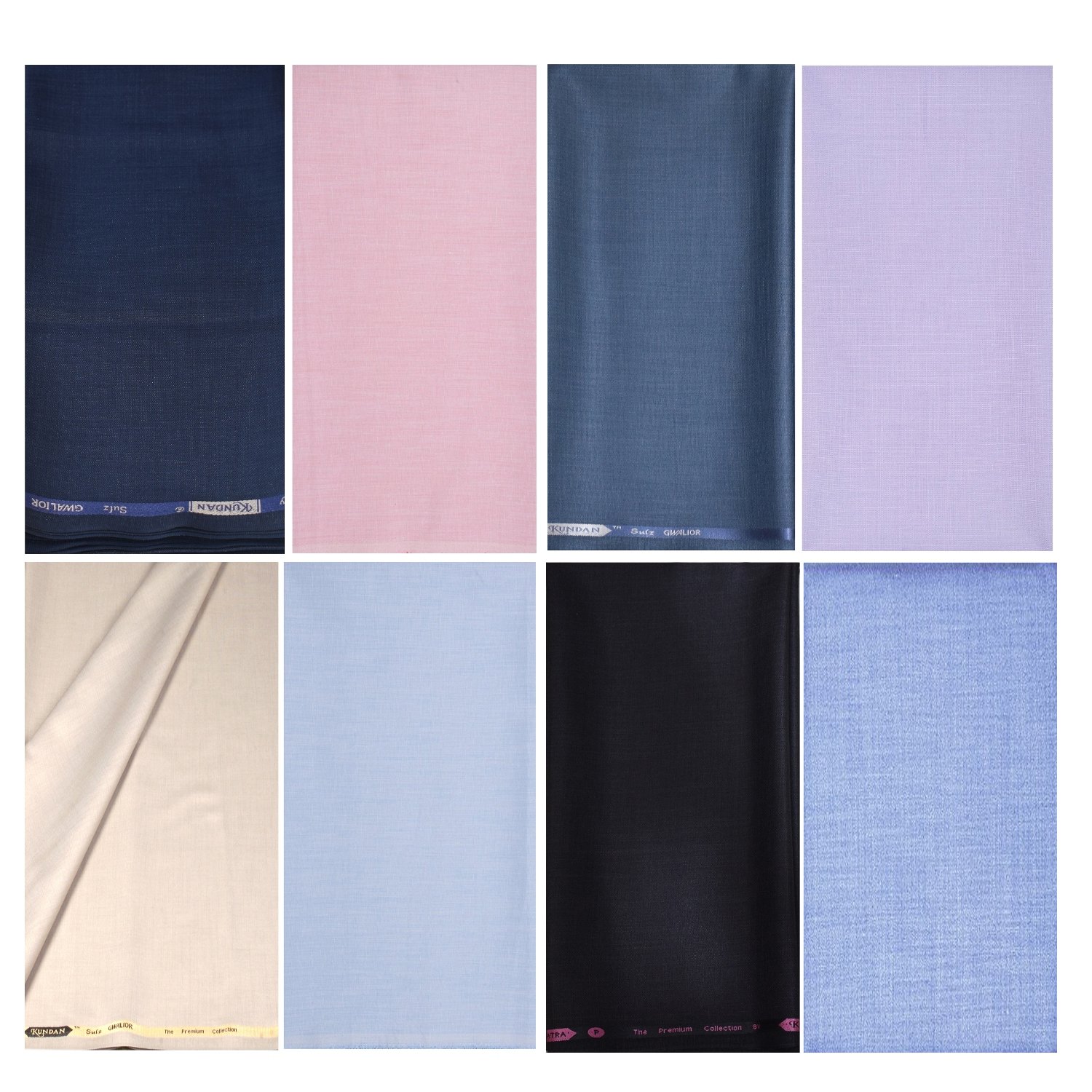 kundan sulz gwalior Men's Executive Cotton Linen Look Shirt & Fancy Formal Trouser Fabric Combo Set (4 Pant Shirt Piece for Men)-picture-26
