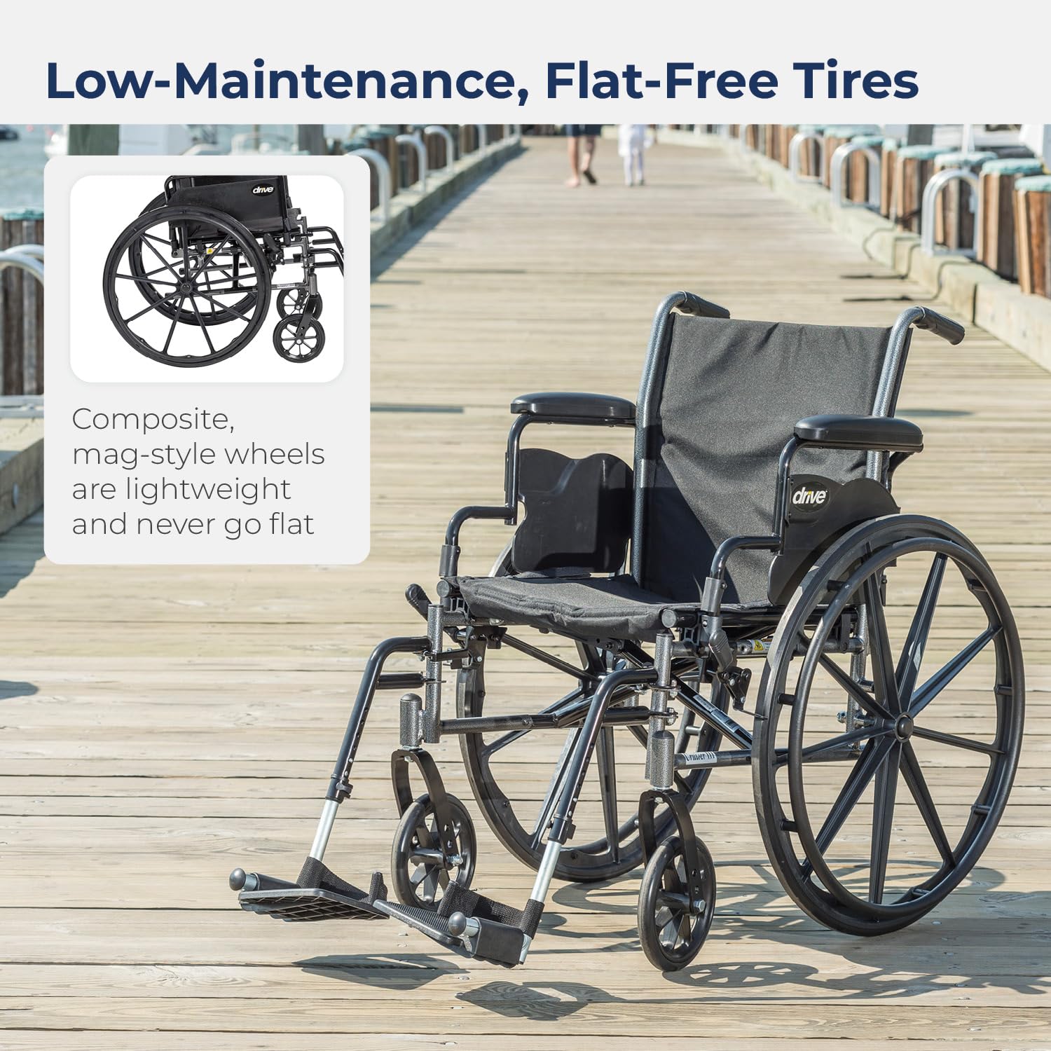 Amazon.com: Drive Medical Cruiser III Light Weight Wheelchair with