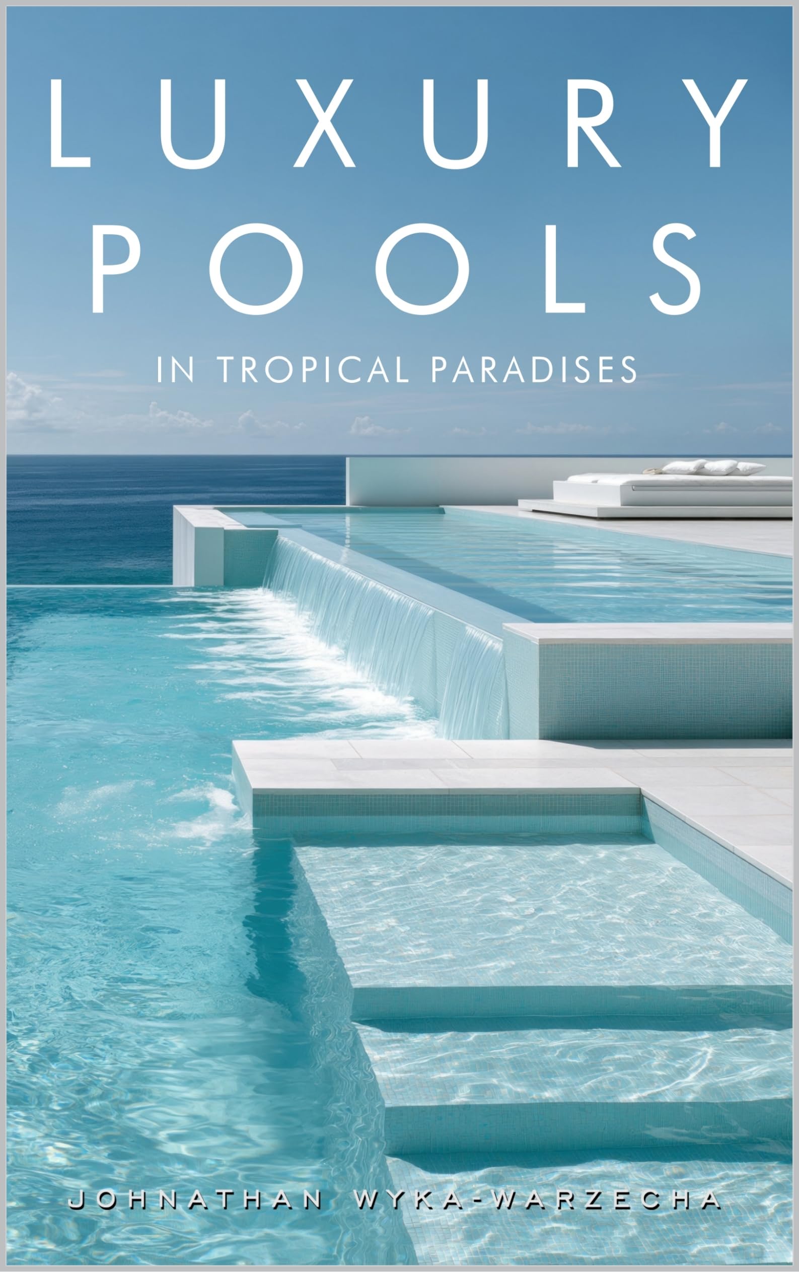 Livre d'architecture de piscines exotiques et design de villas côtières modernes de luxe