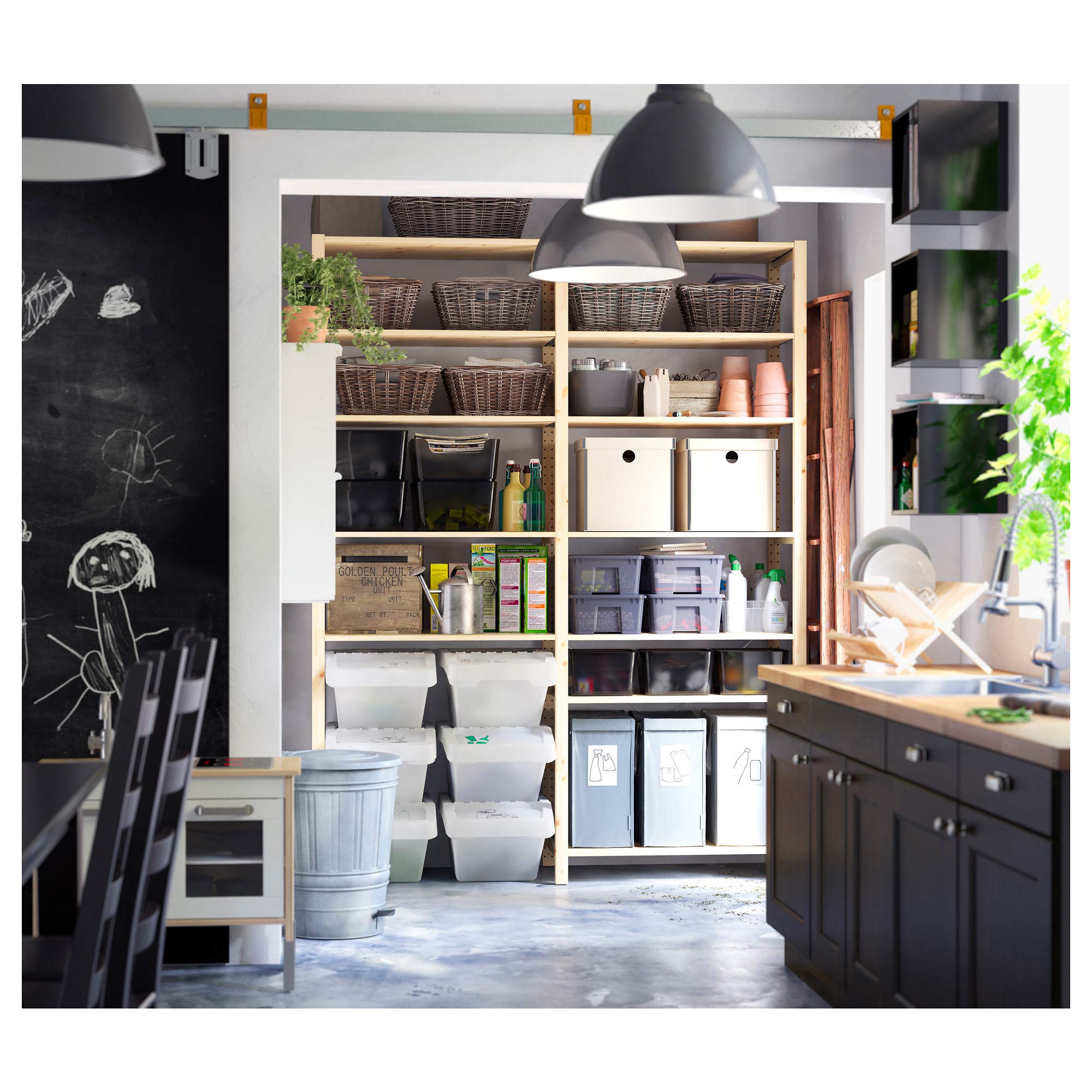 Mensola Ikea IVAR In Pino Massello - 83x30 Cm, Resistente E Personalizzabile