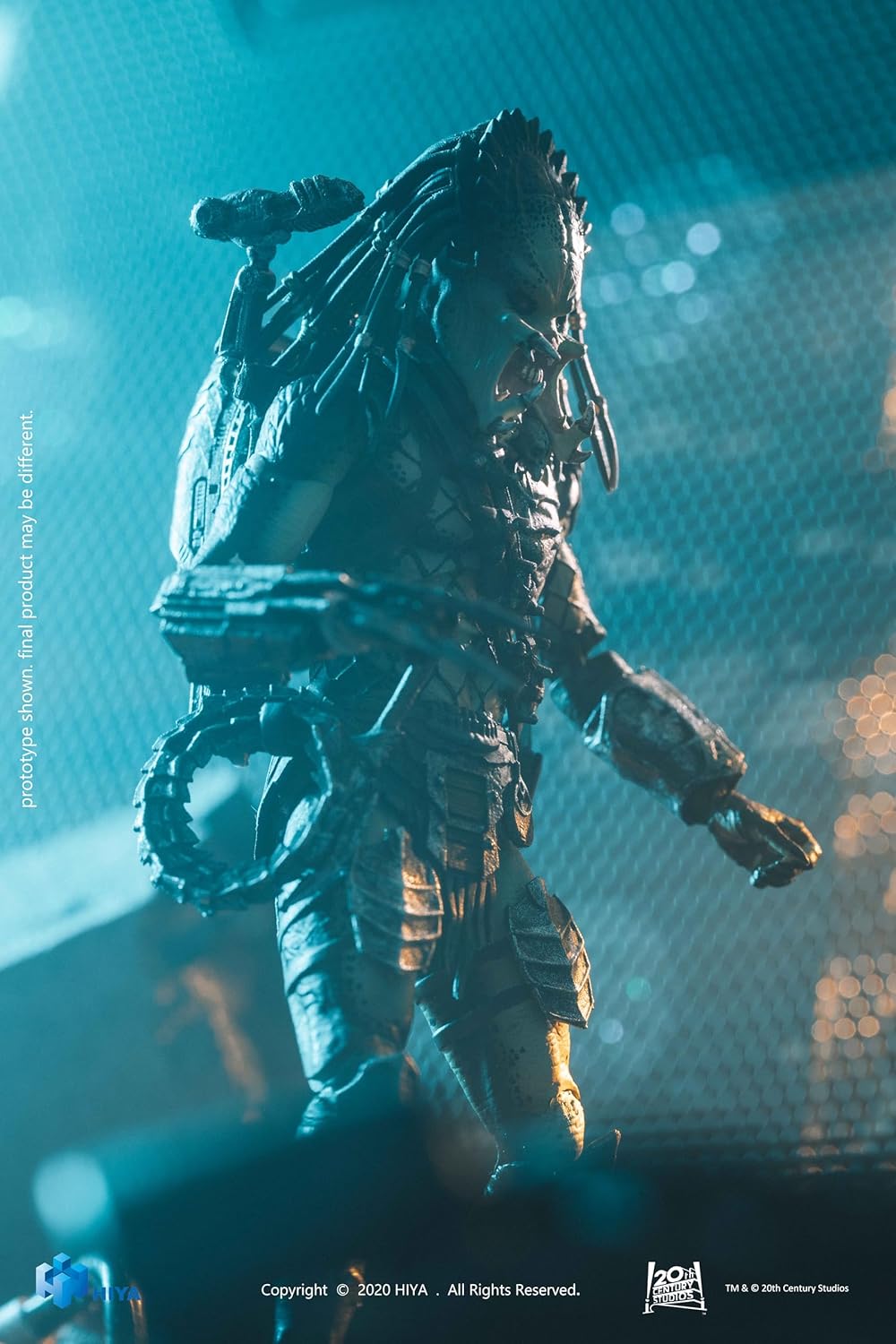 Hiya Toys Exquisite Mini Series 1/18 Scale 5 Inch AVP2 Unmasked Wolf Predator Action Figure