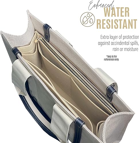 Miniatura 8 de Chloe Woody Tote Insert Medium Woody Tote Bag Organizer Insert (For Medium Woody, Beige)